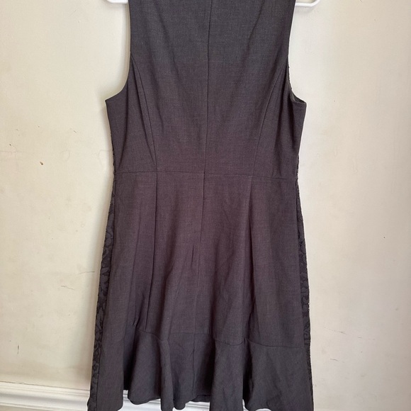 Elle Dress Size 12 NWT-MSRP $60 GRAY LACE DETAIL - Picture 4 of 4